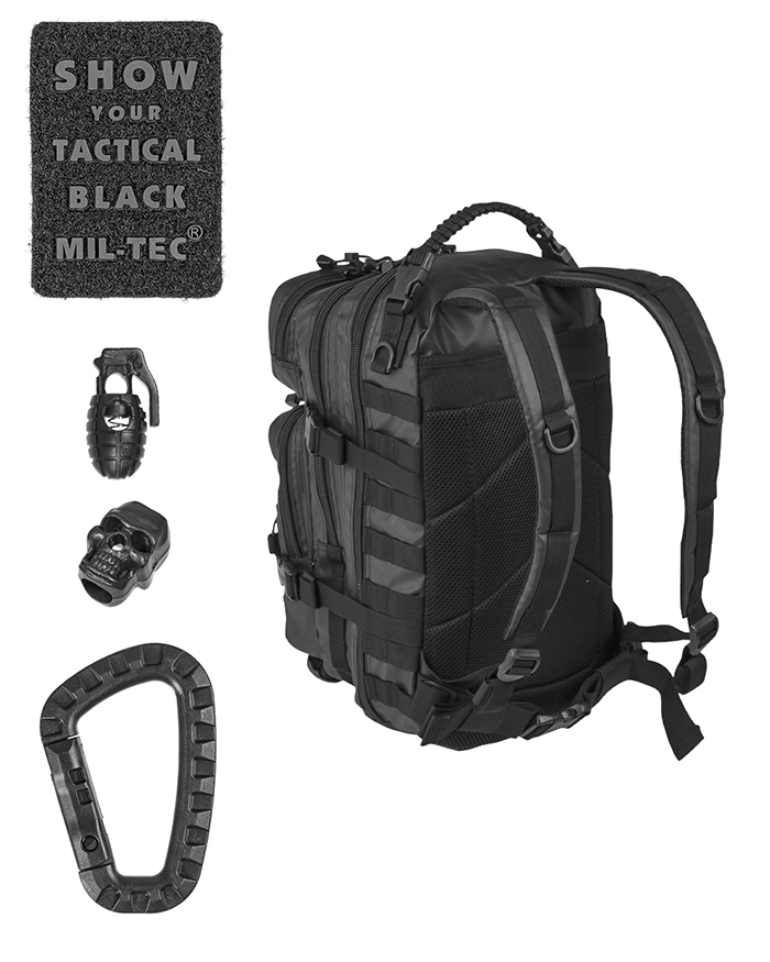 US Assault Pack Small Tactical Black